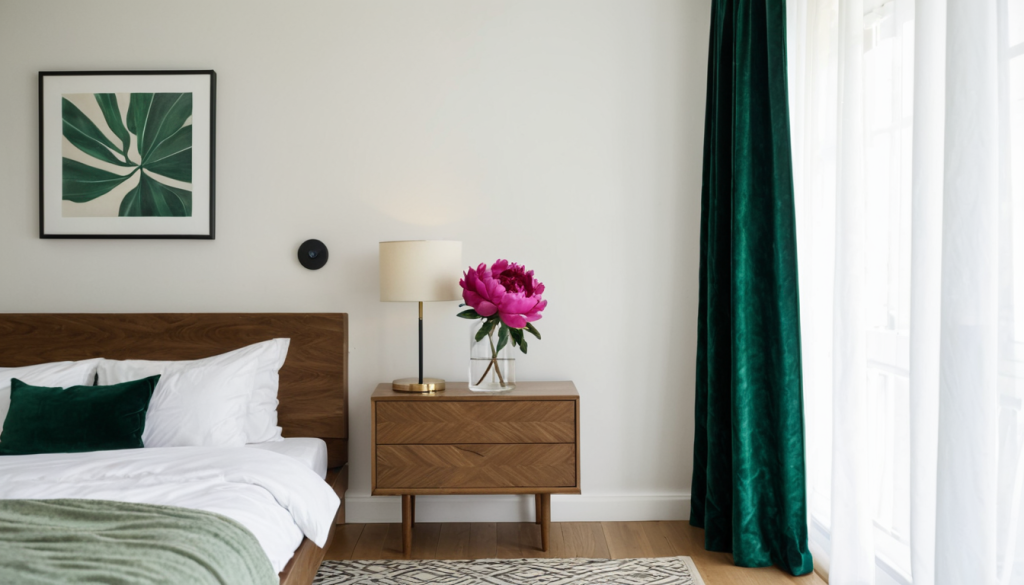 18″ Faux Peony Bud Stem Fuchsia — Home Decor Ideas