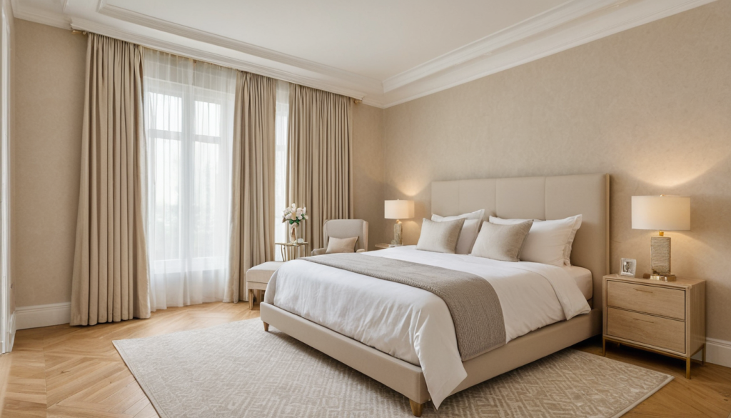 Quiet Luxury Beige Bedroom