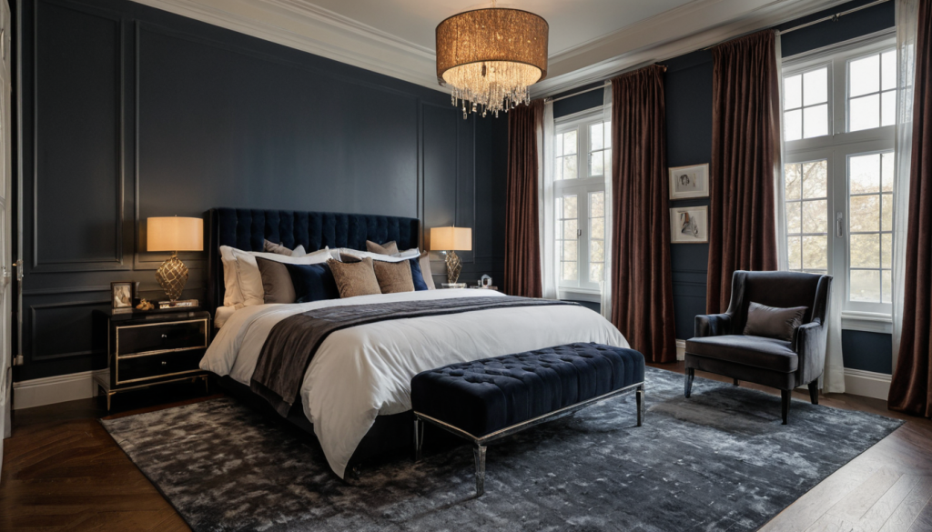 Dark Moody Glam Bedroom: A Masterclass in Sophistication