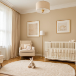Quiet Luxury Beige Nursery Design Inspiration