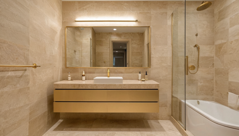Quiet Luxury Beige Bathroom — Home Decor Ideas