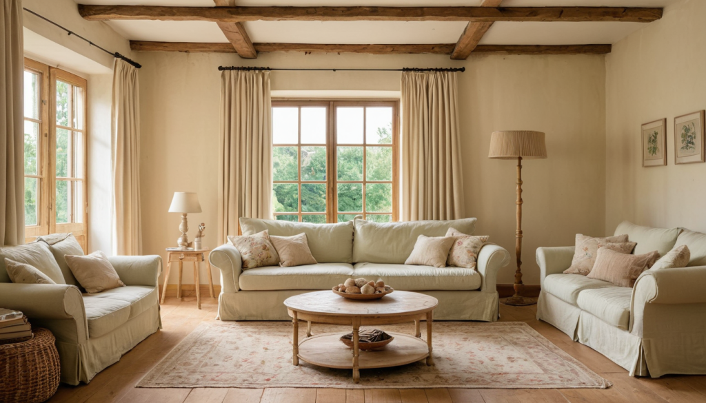 Cottagecore Warm Living Room — Home Decor Ideas