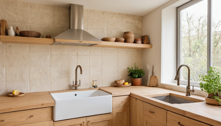 Warm Organic Wood Kitchen — Home Decor Ideas