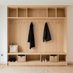 Zen Japandi Mudroom: Serenity in Every Step