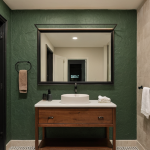 Forest Earthy Green Bathroom: A Sanctuary of Serenity