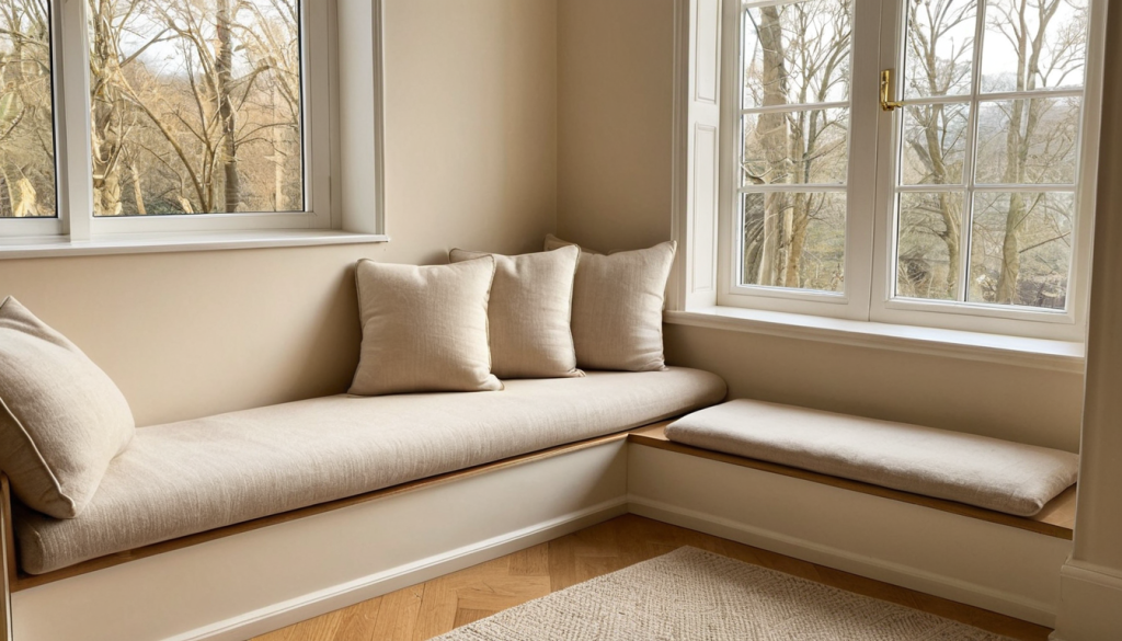 Quiet Luxury Beige Reading Nook — Home Decor Ideas