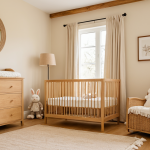 Warm Organic Wood Nursery: Cozy Up in Nature’s Beauty