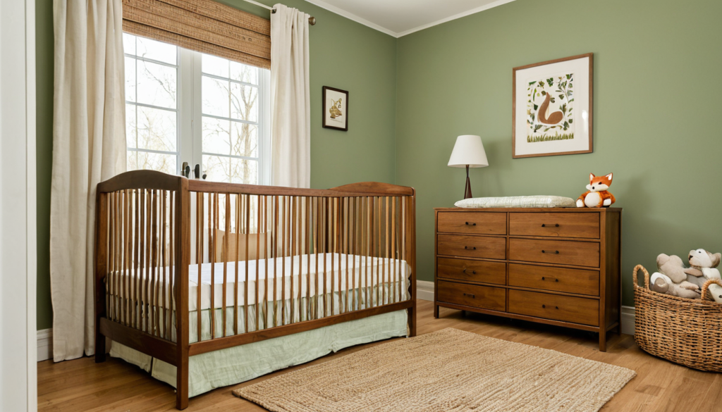 Forest Earthy Green Nursery