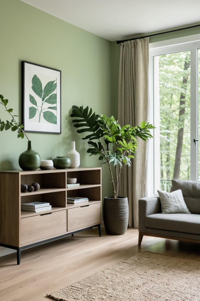 25" Faux  Variegated Green Ivy Stem — Home Decor Ideas — interior inspiration