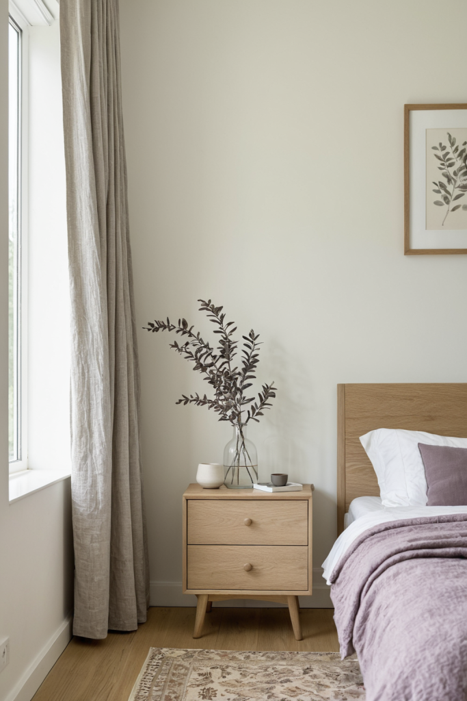 Lilac Stems — Faux Dark Purple English Lilac Stem — Contemporary Home Decor — interior inspiration