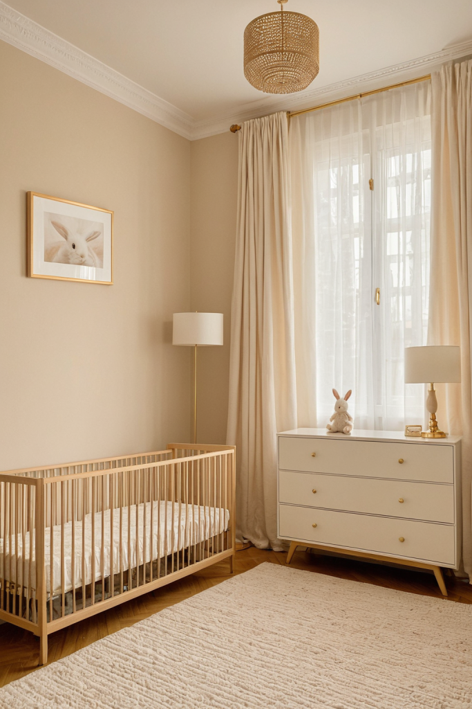 Nursery Ideas — Quiet Luxury Beige Sophistication — interior inspiration