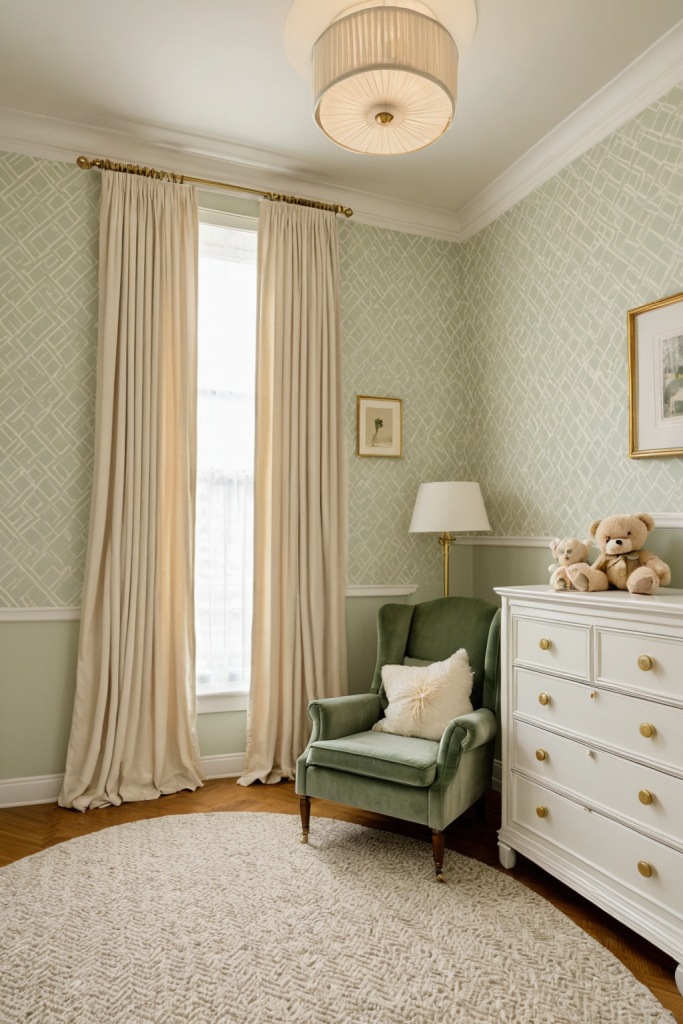 Neo Deco Nursery: A Darkly Beautiful Oasis — interior inspiration