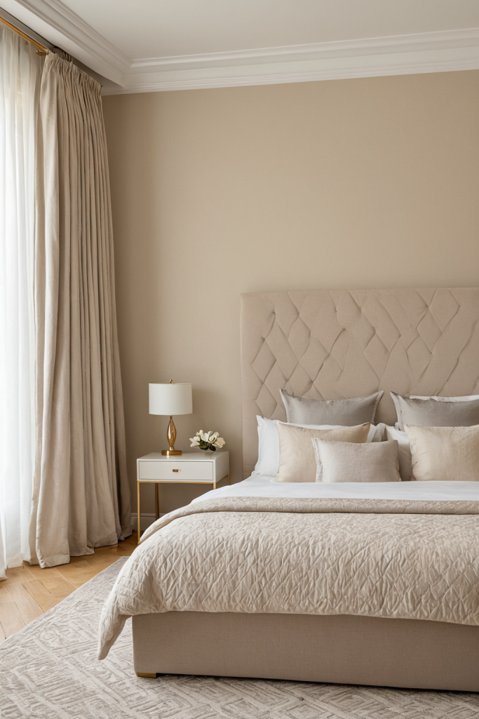 Quiet Luxury Beige Bedroom