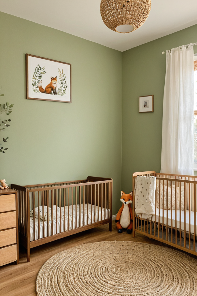 Forest Earthy Green Nursery