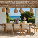 Coastal Linen Outdoor Patio — Home Decor Ideas