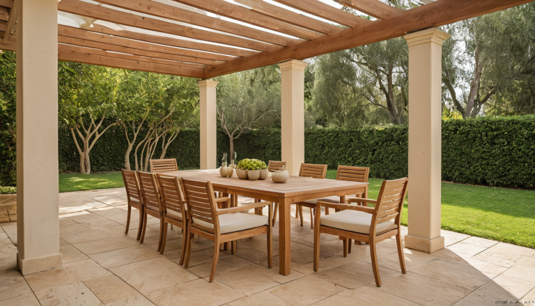 Quiet Luxury Beige Outdoor Patio — Home Decor Ideas