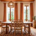 Boho Chic Dining Room: Where Nature Meets Artistry
