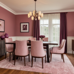 Plum Accent Dining Room — Home Decor Ideas