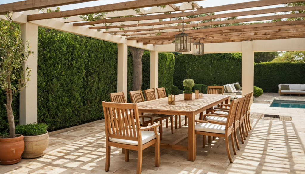 Quiet Luxury Beige Outdoor Patio