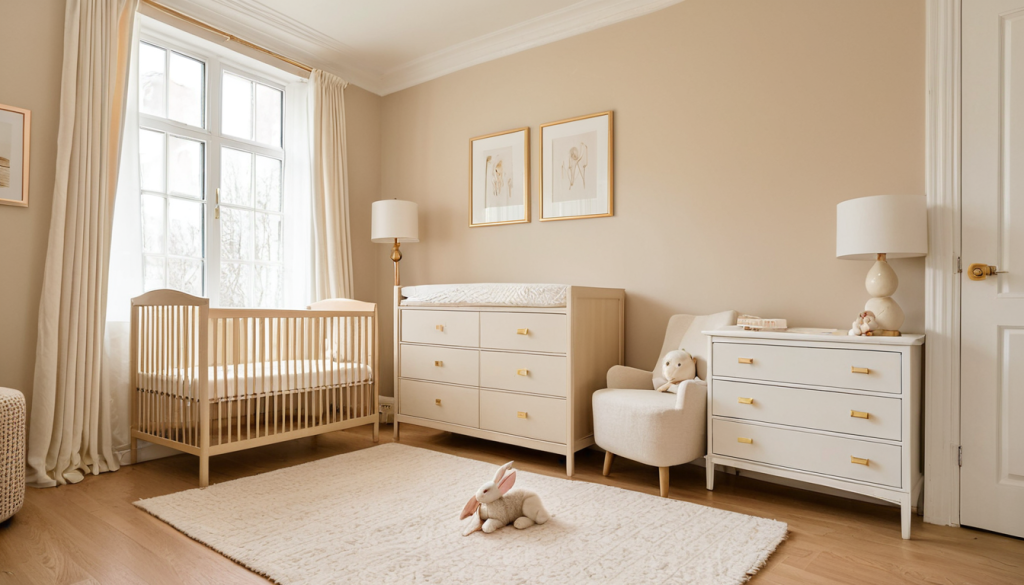 Quiet Luxury Beige Nursery — Home Decor Ideas
