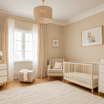 Quiet Luxury Beige Nursery Design Inspiration