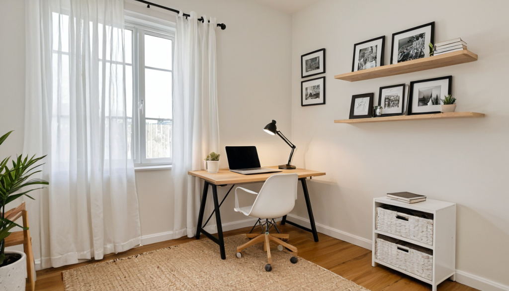 Modern Farmhouse Workspace — Home Decor Ideas
