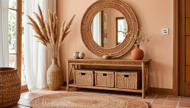 Boho Chic Entryway — Home Decor Ideas