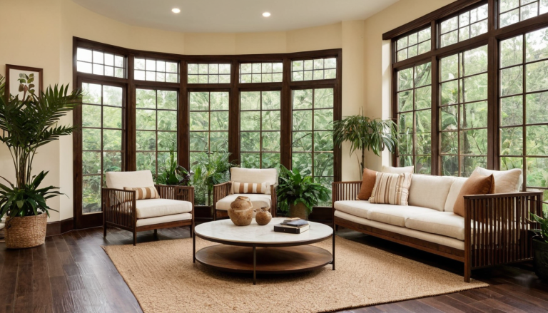 Warm Amber Sunroom — Home Decor Ideas