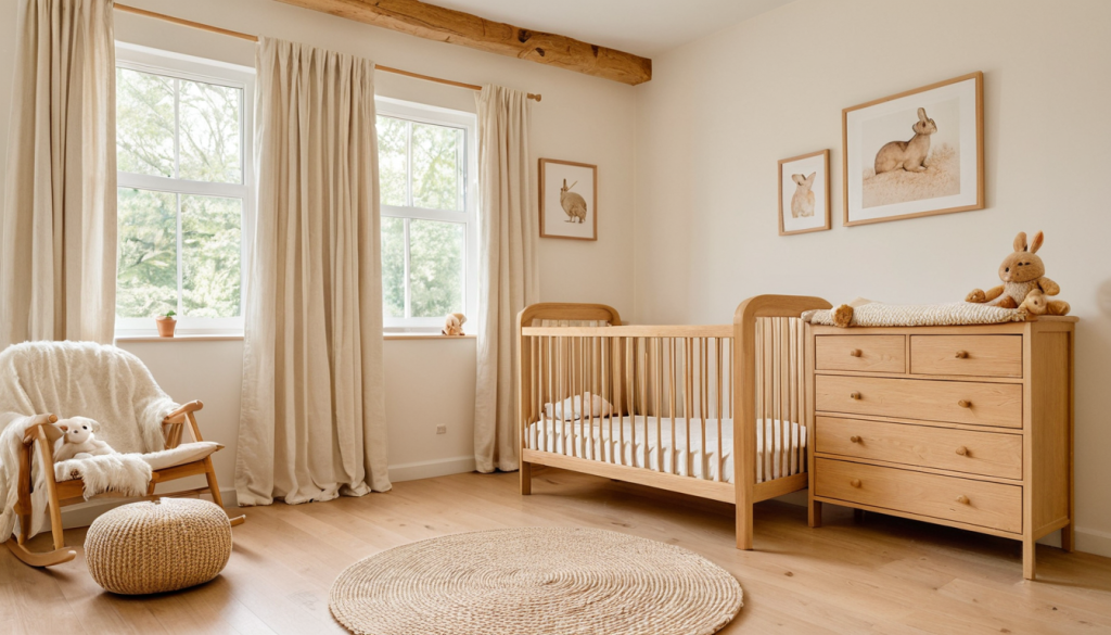 Warm Organic Wood Nursery — Home Decor Ideas
