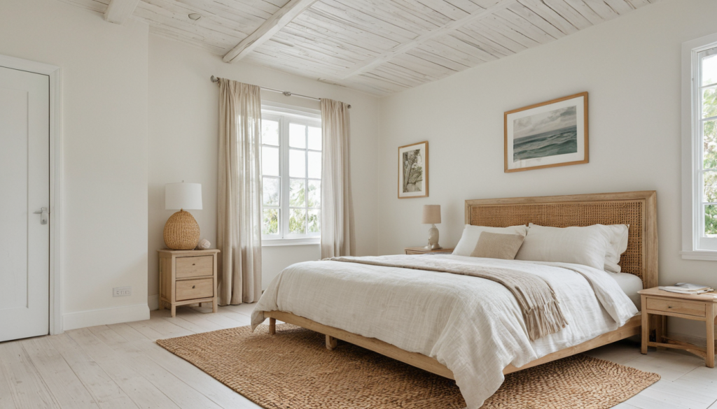 Coastal Linen Bedroom — Home Decor Ideas