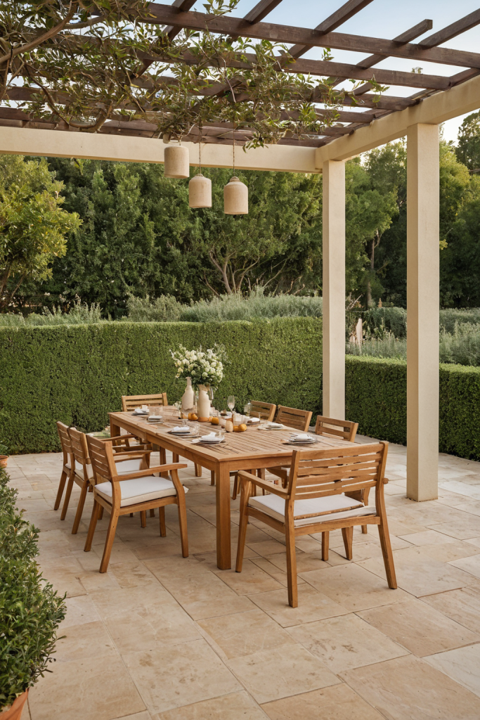 Quiet Luxury Beige Outdoor Patio — Home Decor Ideas — interior inspiration