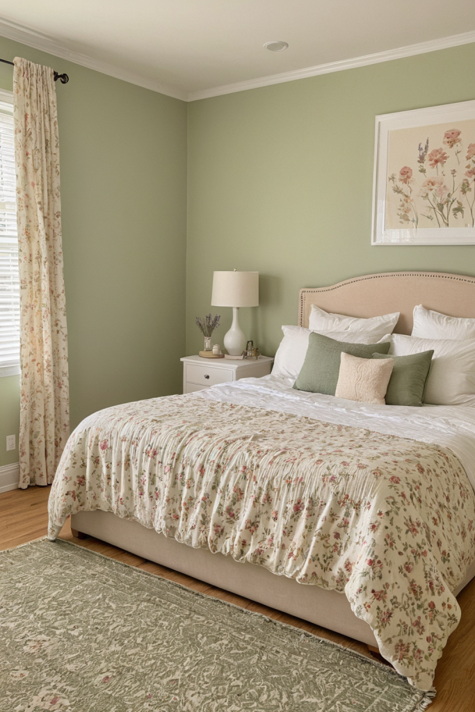 Bedroom Ideas — Floral Daydream, Soft Mood — interior inspiration