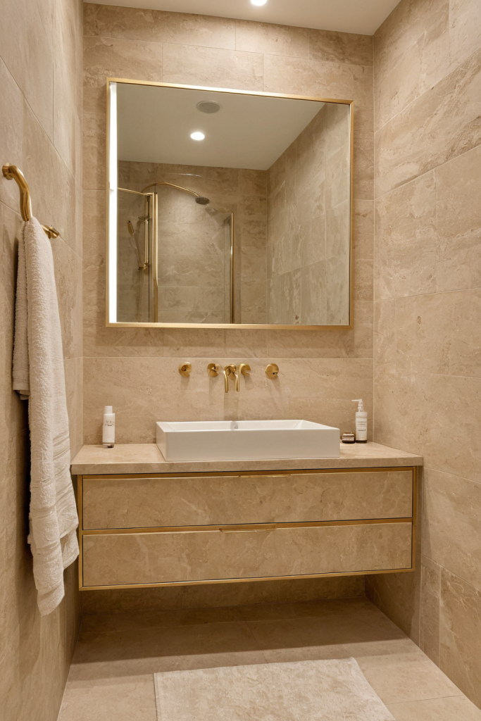 Quiet Luxury Beige Bathroom — Home Decor Ideas — interior inspiration