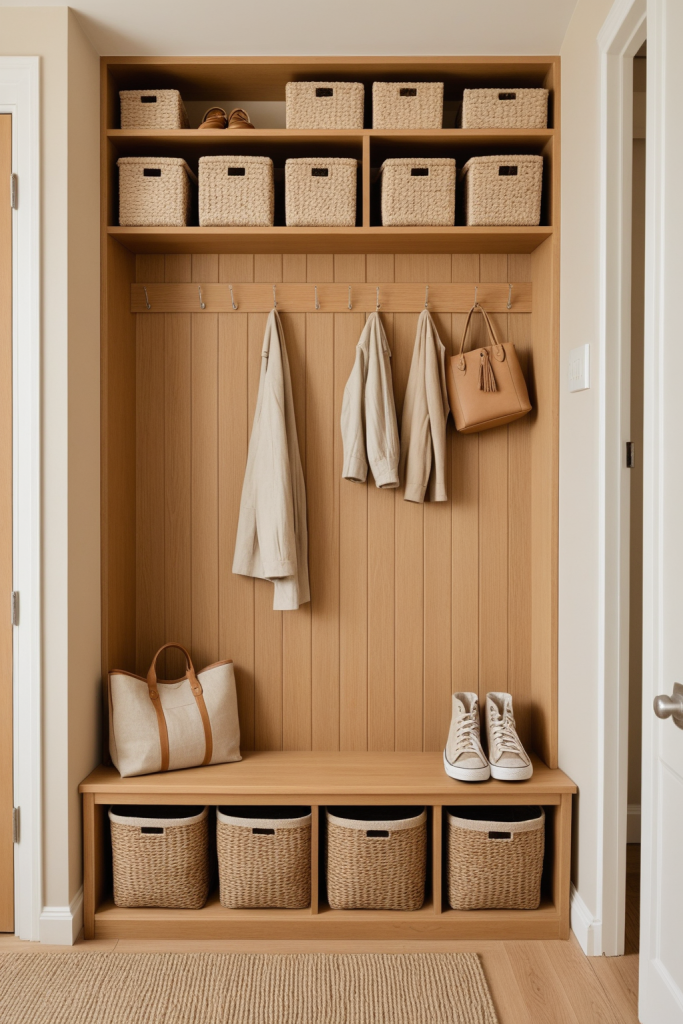 Mudroom Ideas — Lagom Natural Cozy Home — interior inspiration