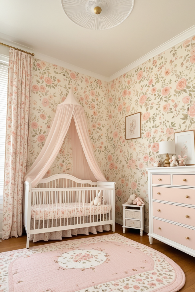 Floral Daydream Nursery — Home Decor Ideas — interior inspiration