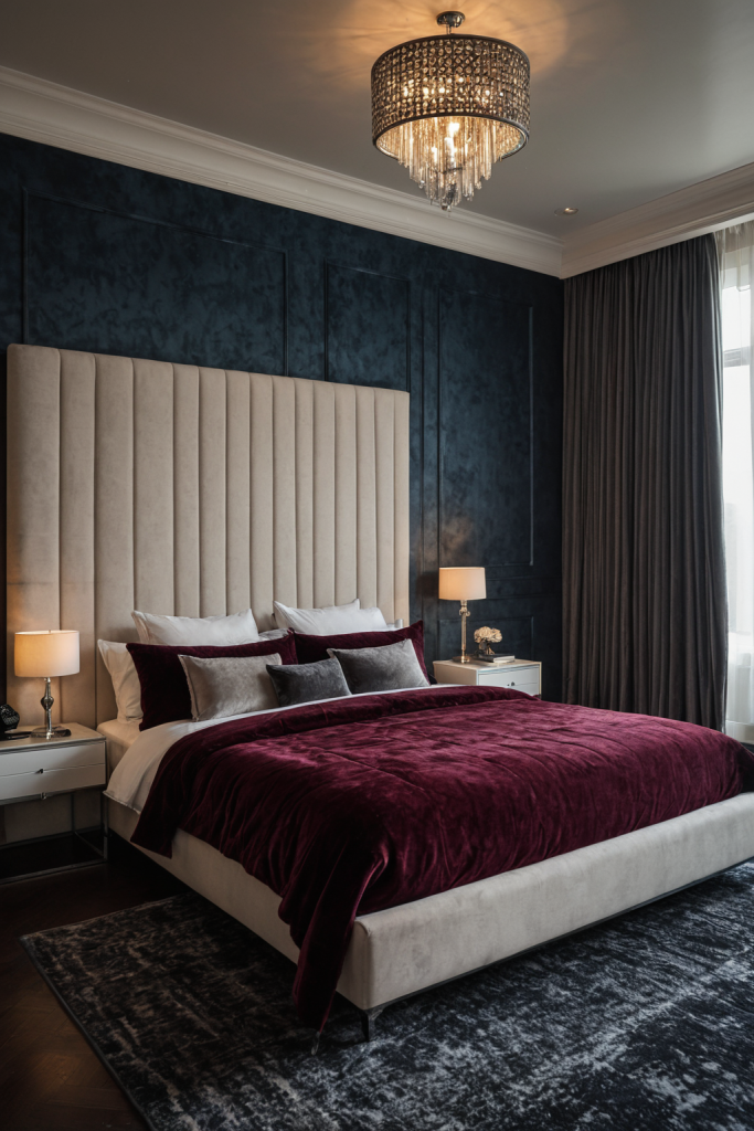 Dark Moody Glam Bedroom: Mastering the Art of Sophistication — interior inspiration