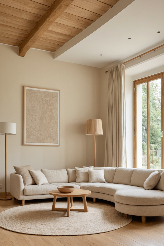 Warm Organic Wood Living Room Ideas — Warm Organic Wood, Cozy — interior inspiration
