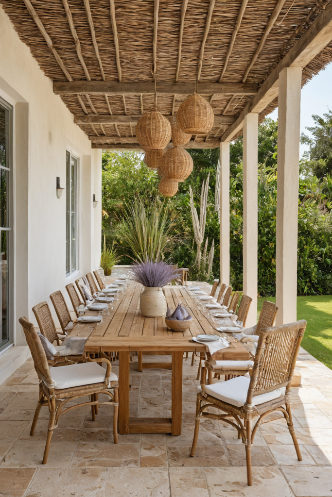Coastal Linen Outdoor Patio — Home Decor Ideas — interior inspiration