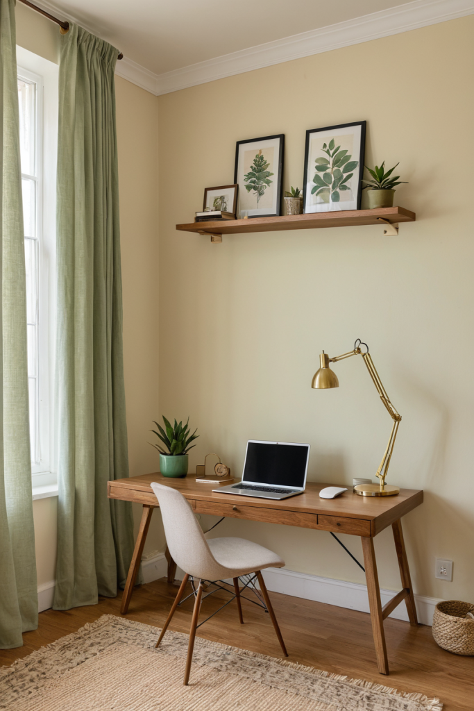 Workspace Ideas — Jade Warm Cream Inviting — interior inspiration