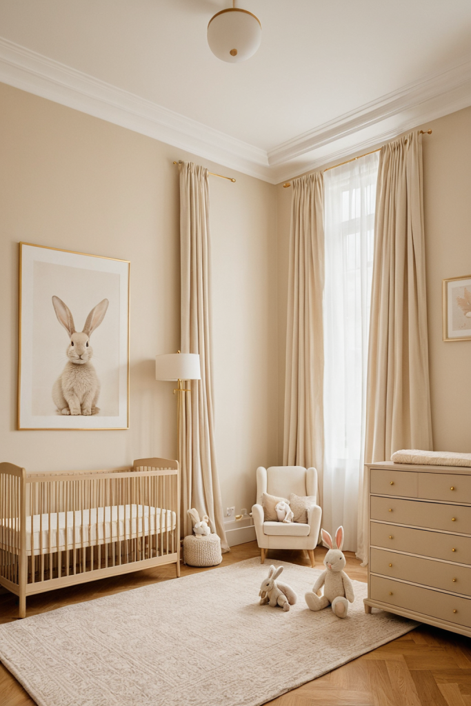 Quiet Luxury Beige Nursery — Home Decor Ideas — interior inspiration