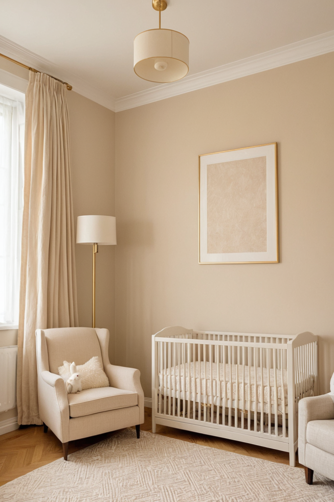 Quiet Luxury Beige Nursery Design Inspiration — interior inspiration