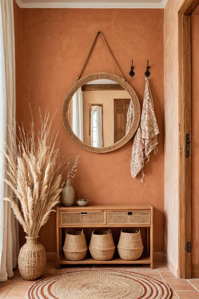 Boho Chic Entryway — Home Decor Ideas — interior inspiration