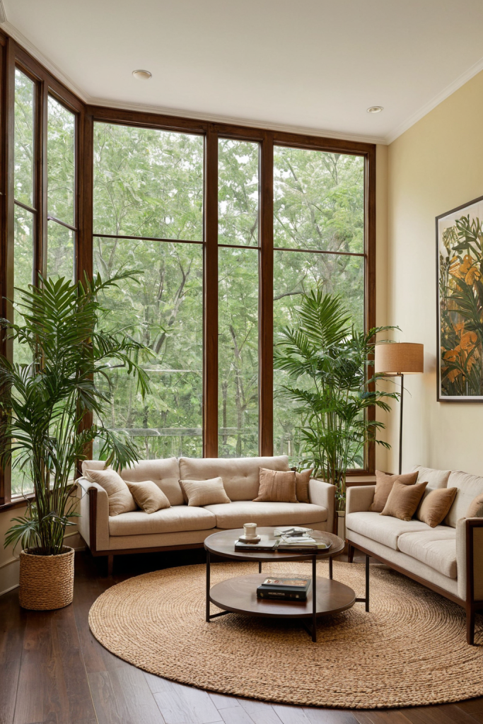 Warm Amber Sunroom — Home Decor Ideas — interior inspiration