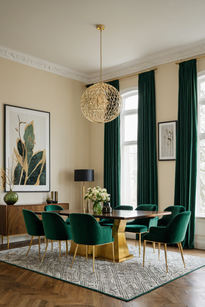 Neo Deco Dining Room — Home Decor Ideas — interior inspiration