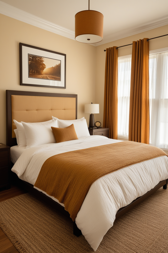 Warm Amber Bedroom Ideas — Warm Amber Wood, Cozy Retreat — interior inspiration