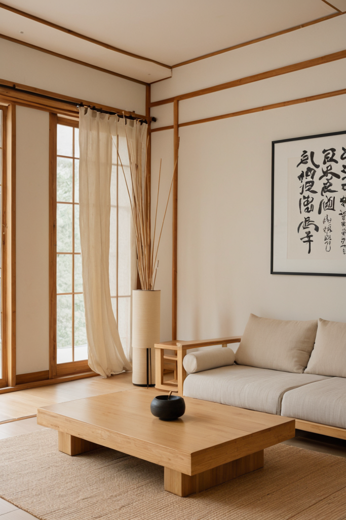 Zen Japandi Living Room — Home Decor Ideas — interior inspiration