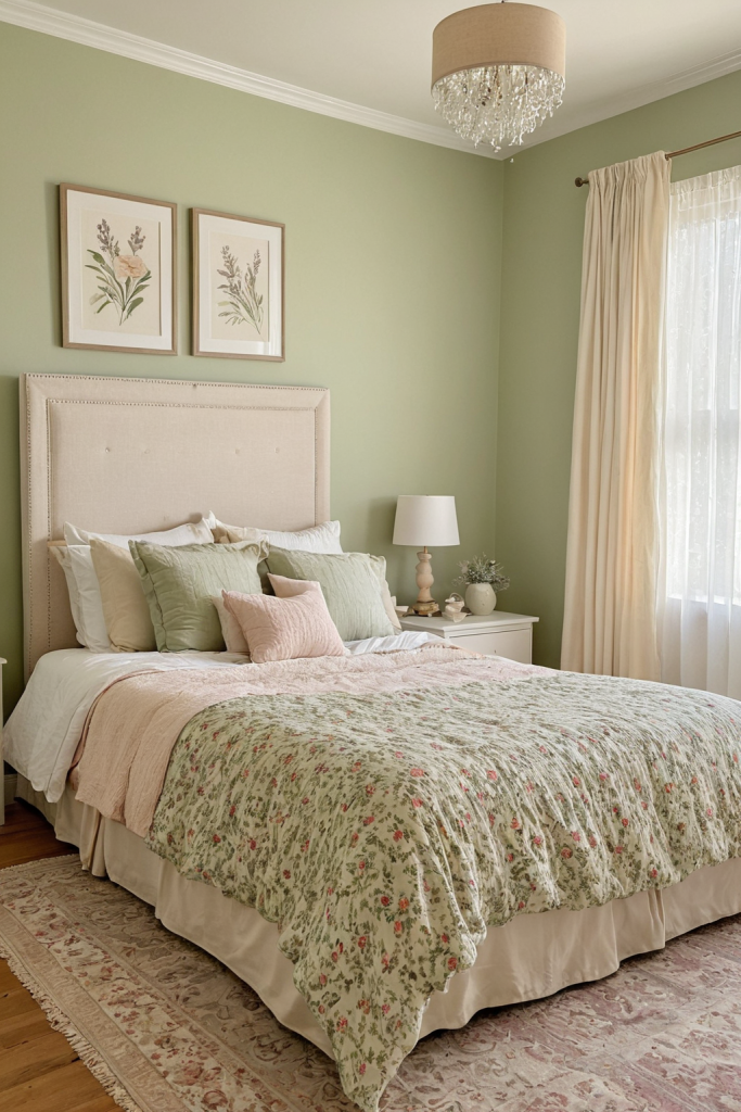 Bedroom Ideas — Floral Daydream, Soft Mood