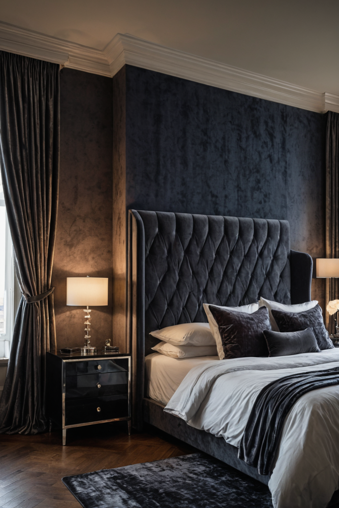Dark Moody Glam Bedroom: Mastering the Art of Sophistication