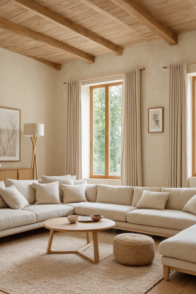 Warm Organic Wood Living Room Ideas — Warm Organic Wood, Cozy