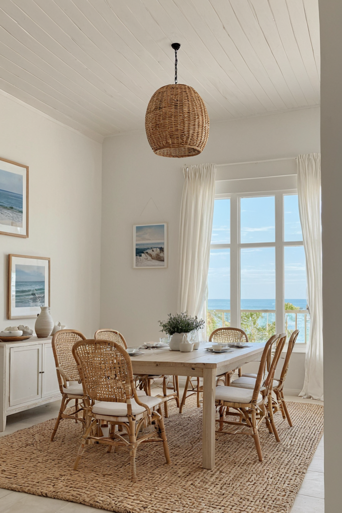 Coastal Casual Dining Room — Home Decor Ideas